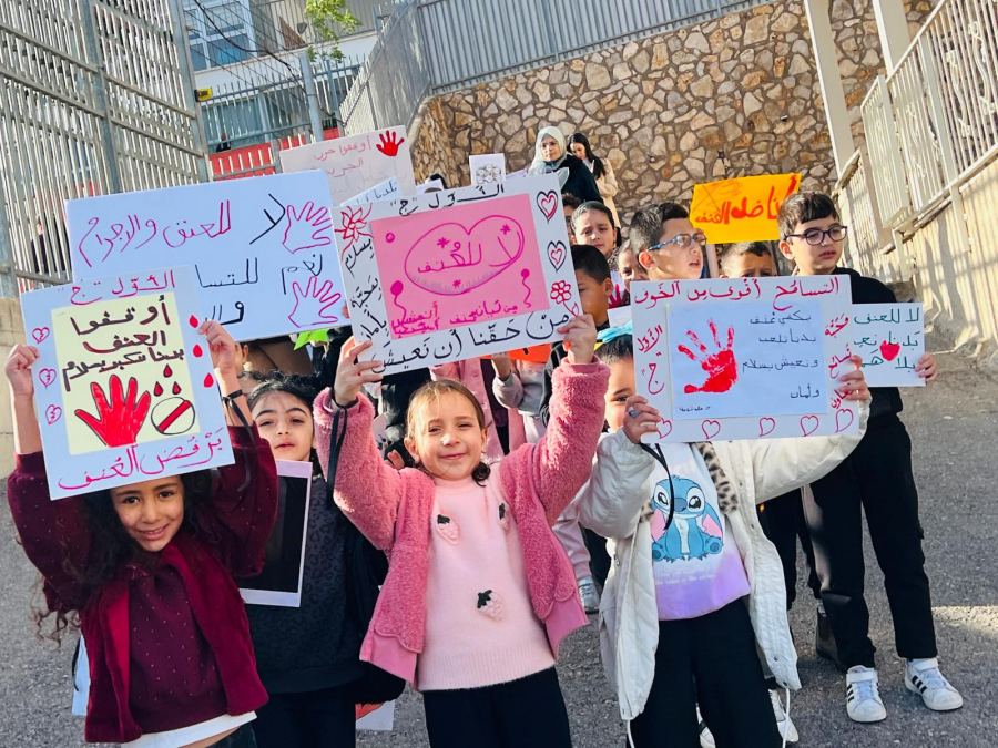 الهبة ضد الجريمة: تظاهرات طلابية وتخصيص أول حصتين للتوعية في سخنين